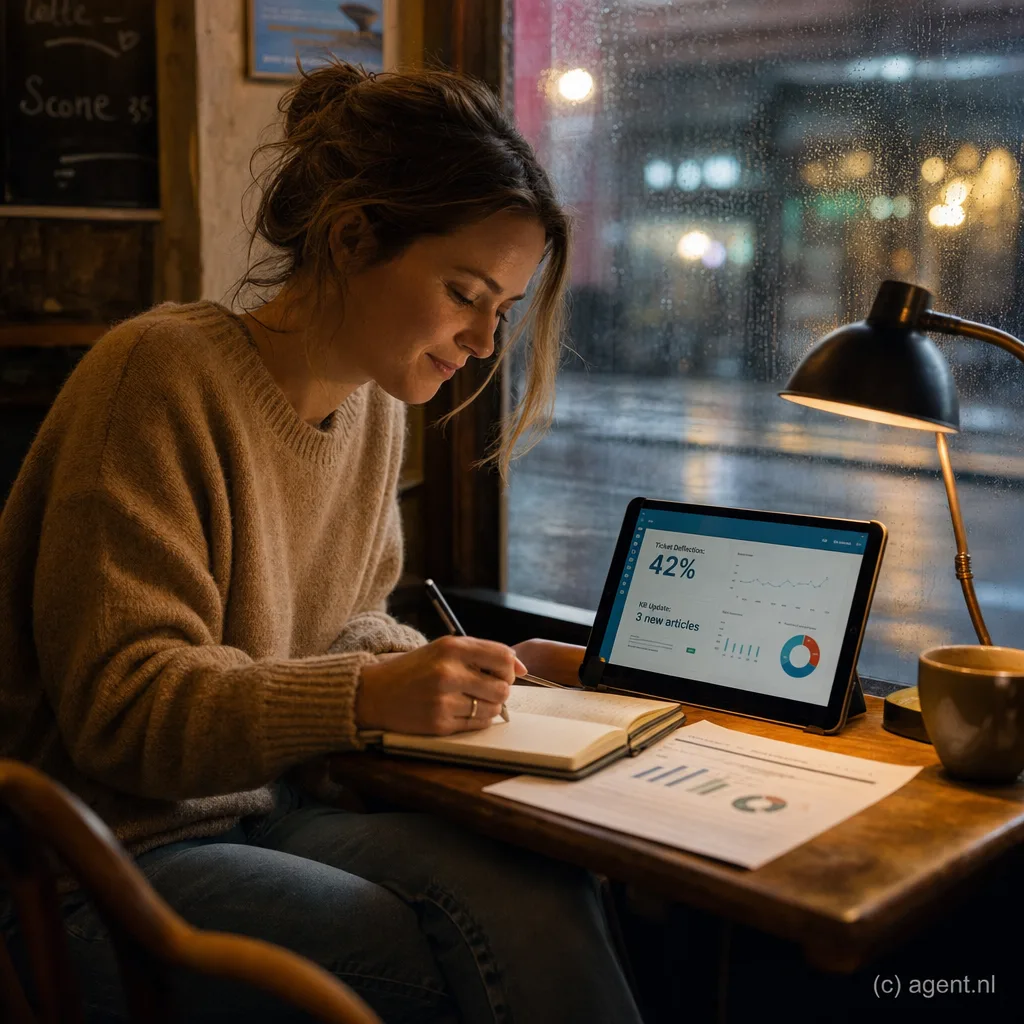 Automated Customer Support Knowledge Base Self-Learning Updates